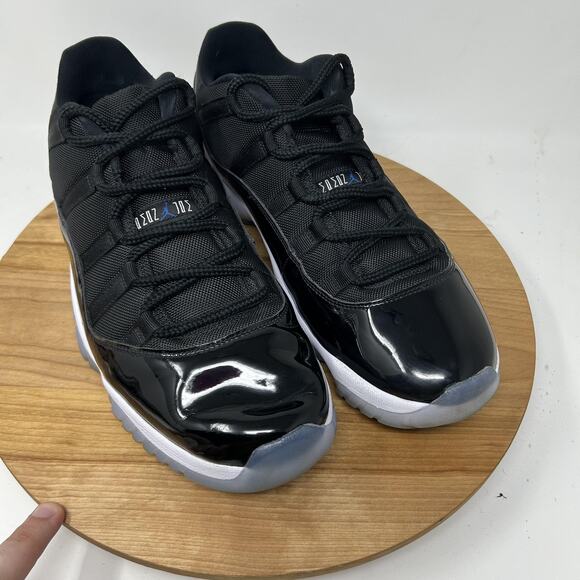 Nike Shoes Mens 12 Air Jordan 11 Retro Low Space Jam Sneakers Black FV5104-004